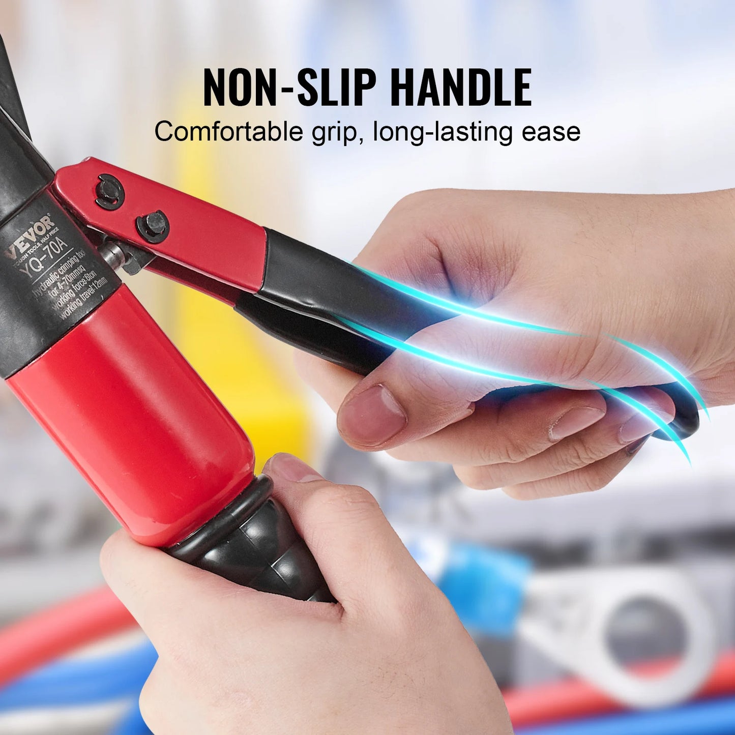 SucceBuy Hydraulic Crimping Tool for Copper Aluminum Lugs