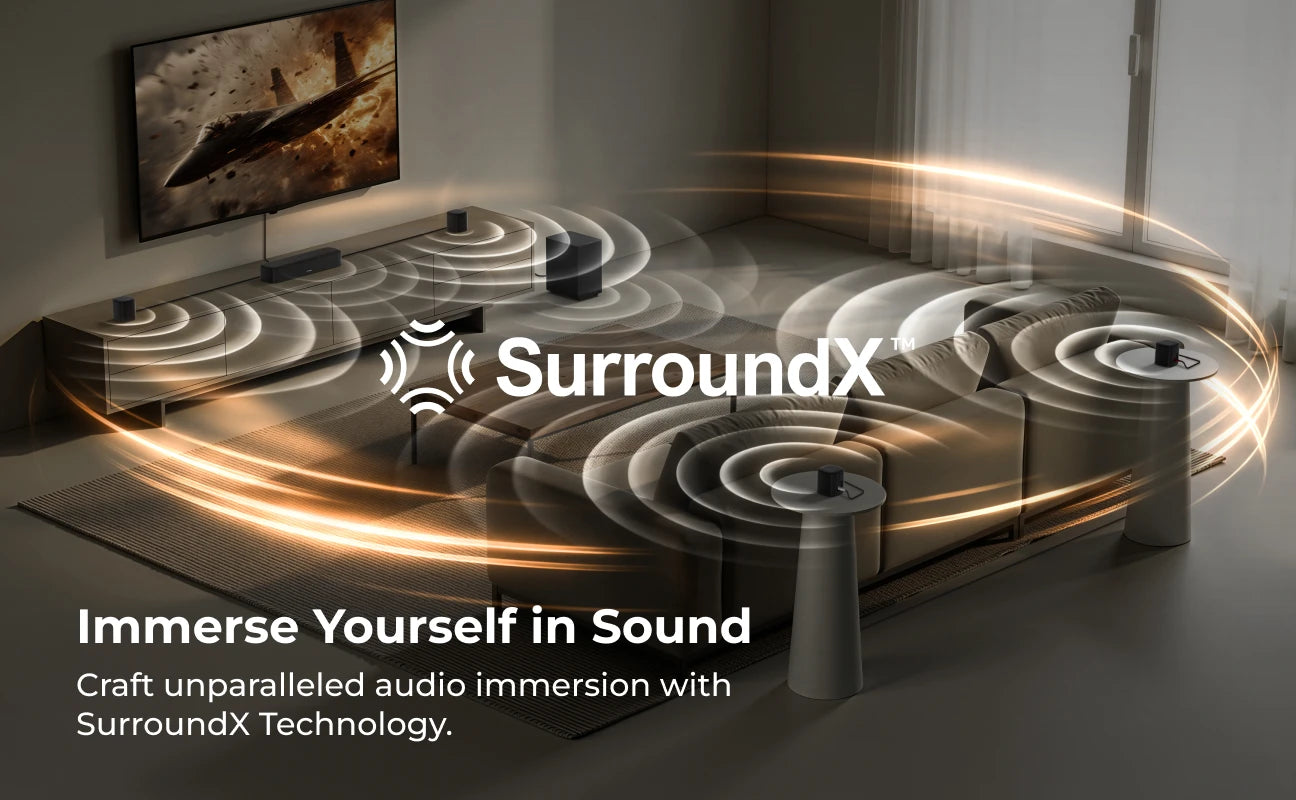 Ultimea 350W 7 1ch Virtual Surround Soundbar With Subwoofer
