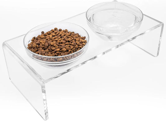 Elevated Pet Feeder With Removable Bowls For Large Dogs