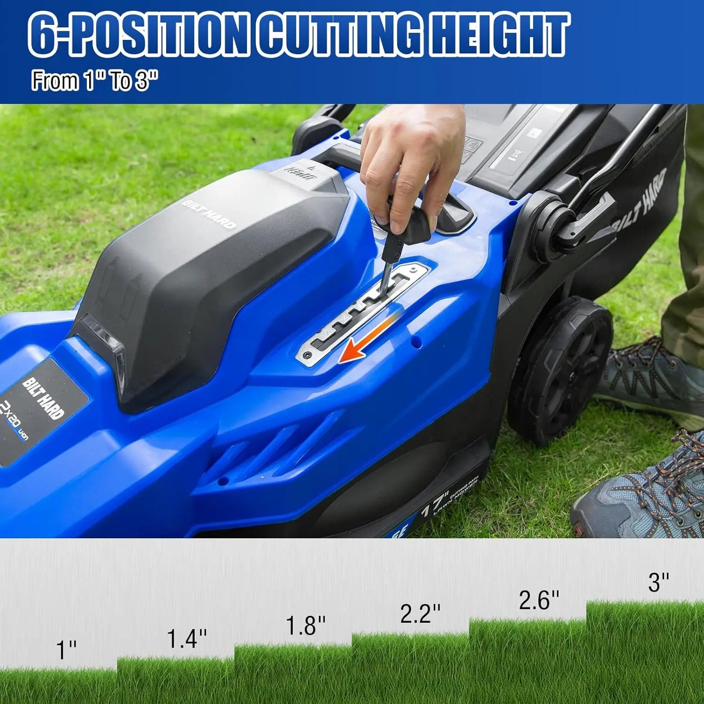 40V Cordless Lawn Mower And String Trimmer Leaf Blower Set