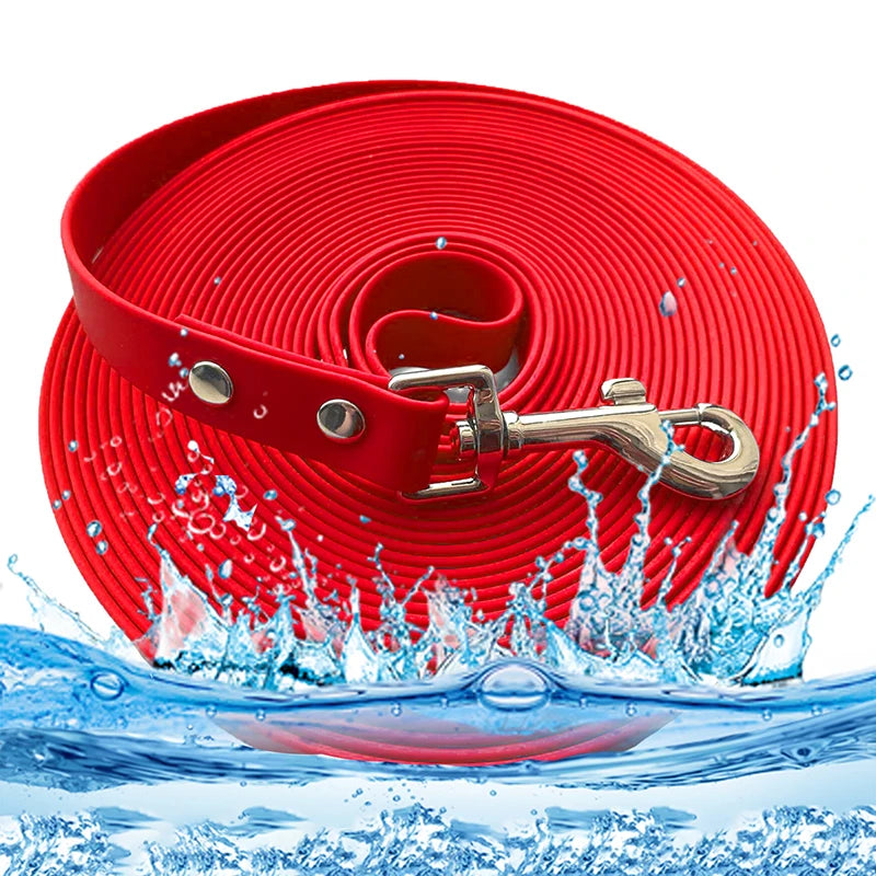 Waterproof Dog Leash Plastic Easy Clean Rope For Walking