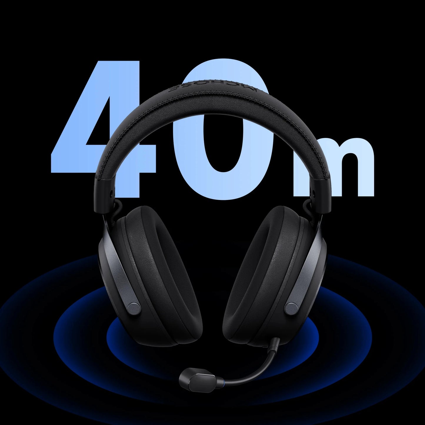 MCHOSE X9 Wireless Headworn Gaming Headset 2.4GHz Bluetooth