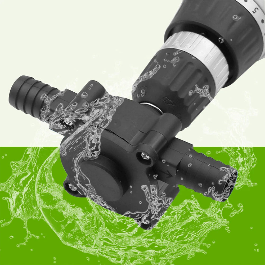 Alloet Portable Electric Self Priming Water Oil Pump For Fluids