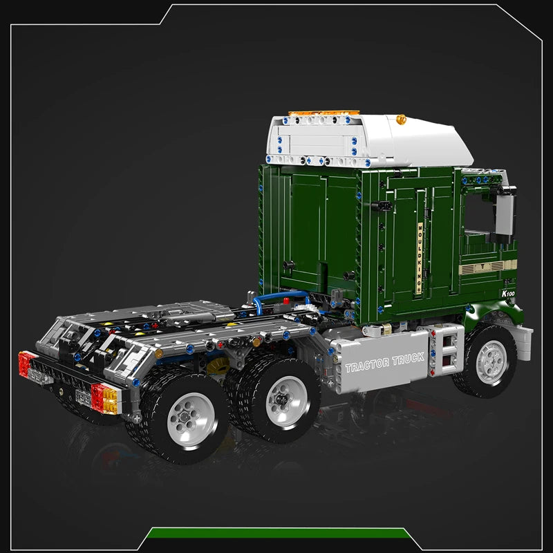 Mould King 13202 RC Motorized K100 Tractor Truck Building Set