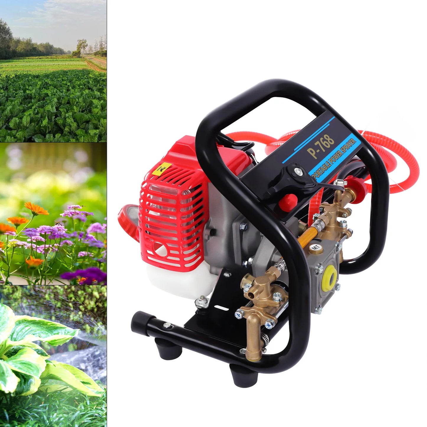 Bymaocar 26cc High Pressure Gasoline Sprayer Handheld For Garden Irrigation