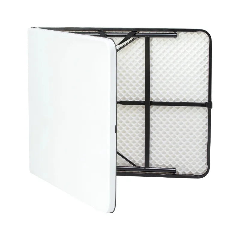 Mainstays Bi Fold Plastic Folding Table Portable For Parties Picnics