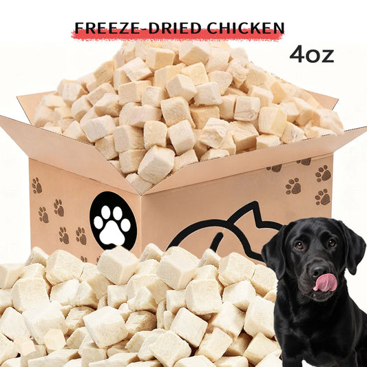 Freeze-Dried Chicken Treats for Dogs and Cats Single Ingredient