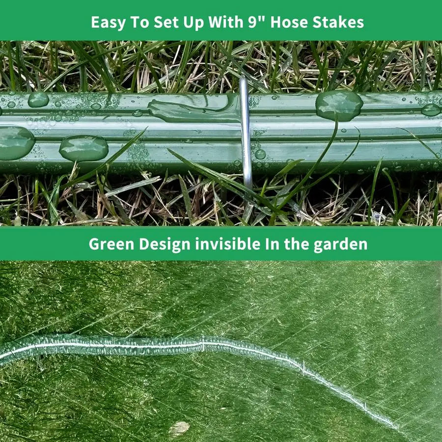 Heavy Duty Reinforced Flat Sprinkler And Soaker Hose Garden Irrigation