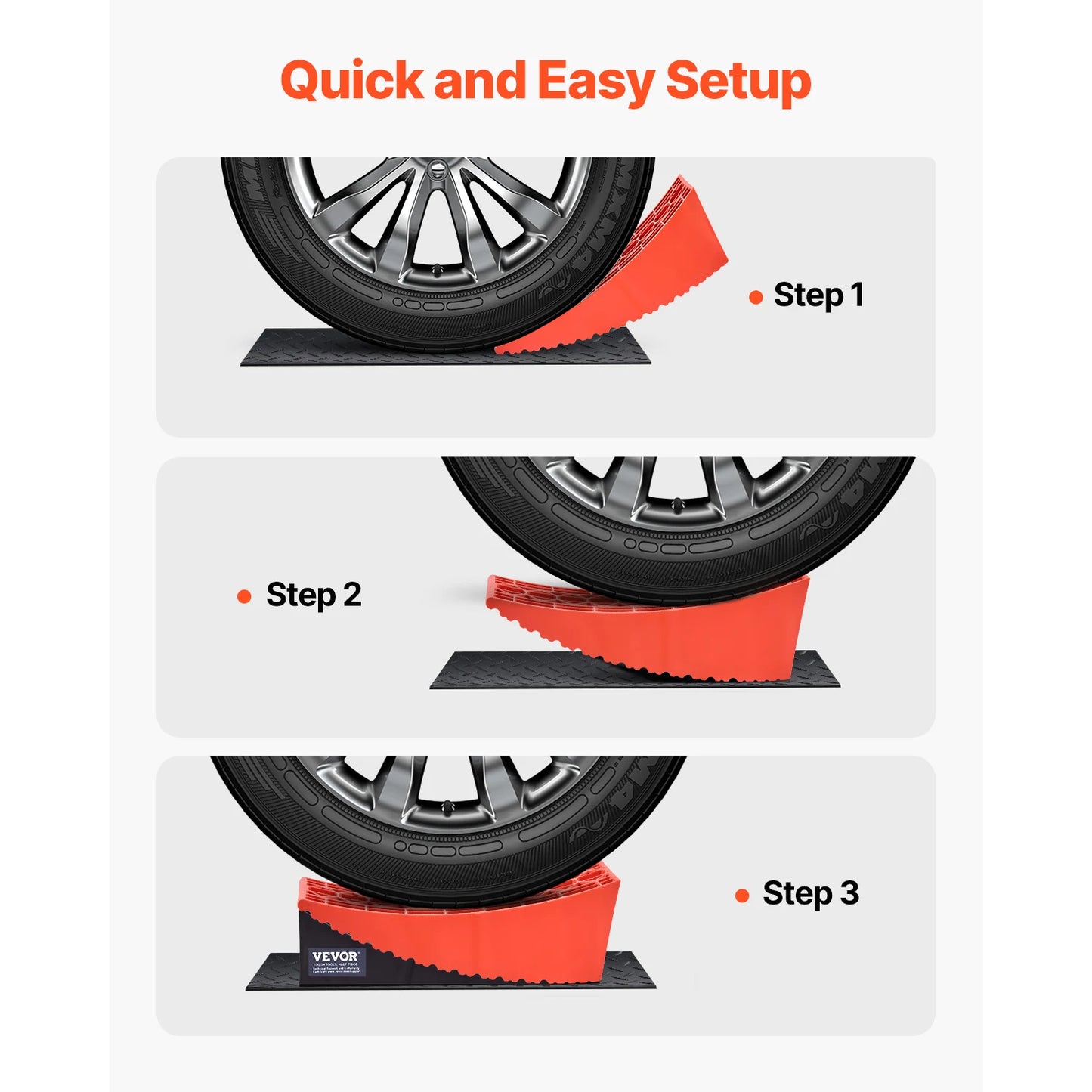 SucceBuy Camper Levelers 2 Pcs Kit With Anti Slip Mat