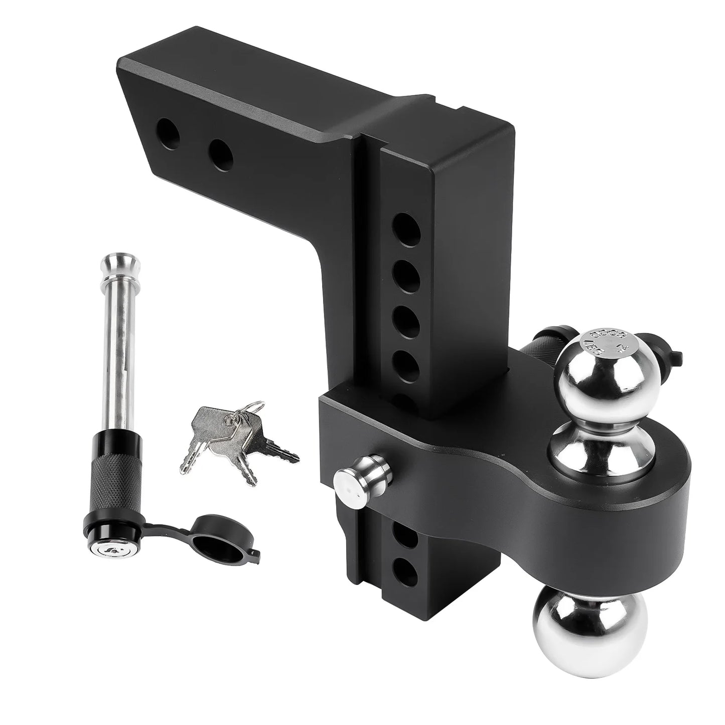 AP03 Adjustable Aluminum Trailer Hitch 18500 LBS GTW