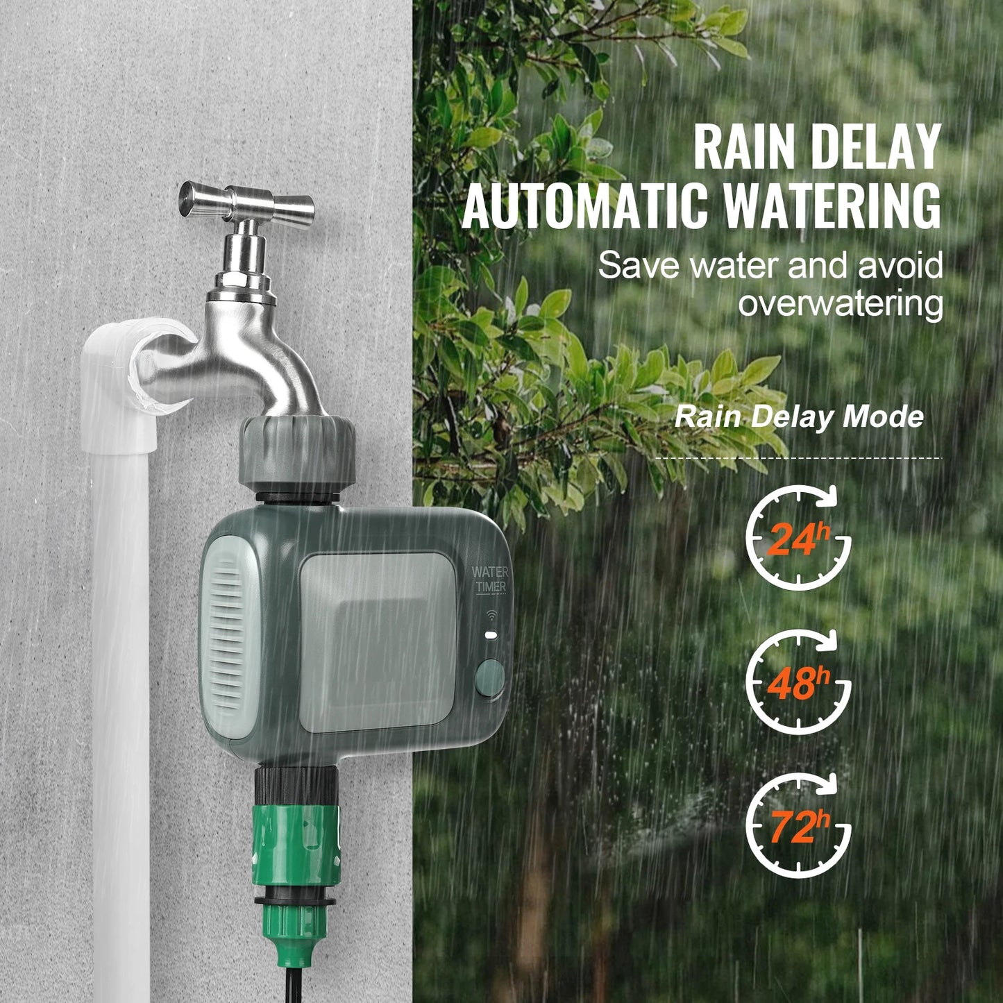 SucceBuy WiFi Sprinkler Timer Hose Faucet Water Timer