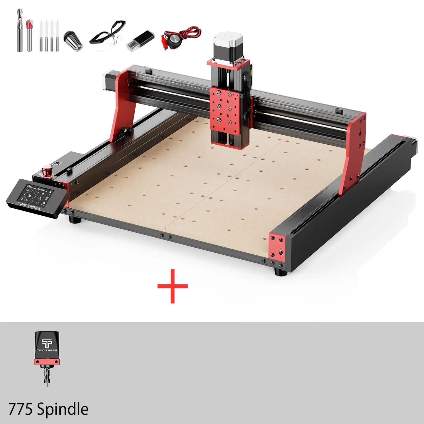 Two Trees TTC450Pro CNC 4 Axis Metal Cutting Router Engraving