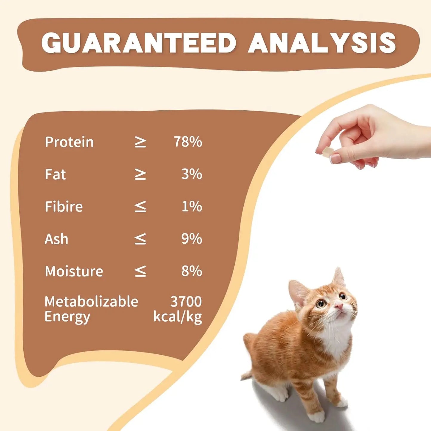 Freeze-Dried Chicken Treats for Dogs and Cats Single Ingredient