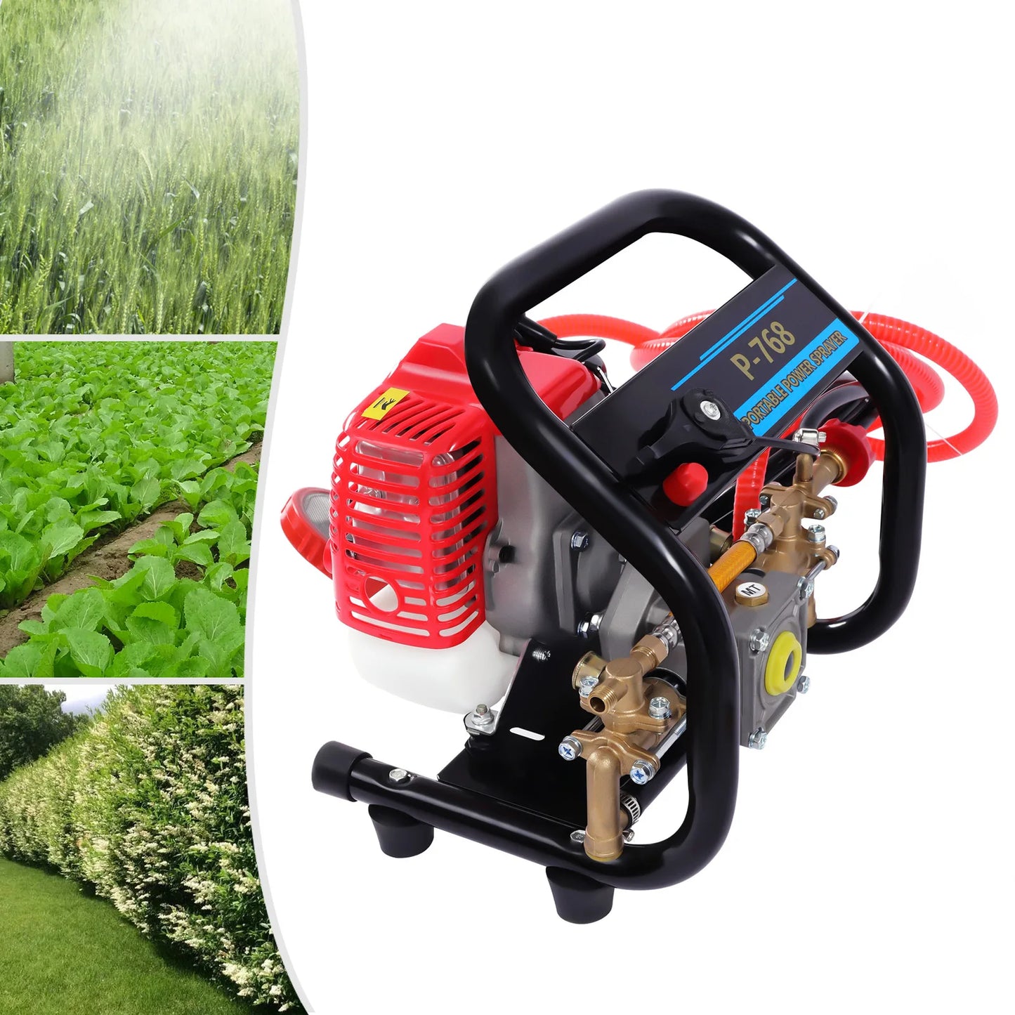 Bymaocar 26cc High Pressure Gasoline Sprayer Handheld For Garden Irrigation