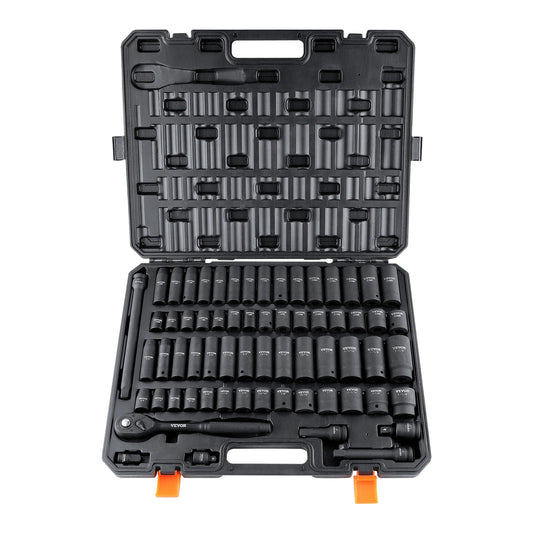 SucceBuy 65 Piece CrV Alloy Steel Impact Socket Set