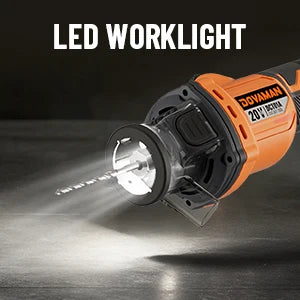 DOVAMAN 20V Brushless Drywall Cut Out Tool 30000 RPM