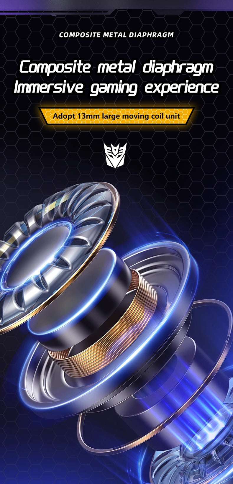 Transformers TF T01 Gaming Earphones Bluetooth ENC Headphones