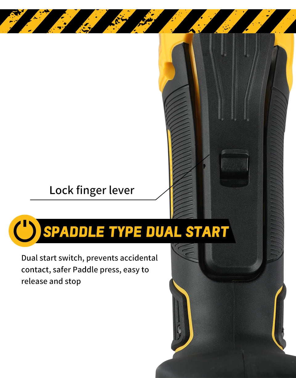 DeWalt DCG416 20V Max Brushless Grinder Bare Tool Performance