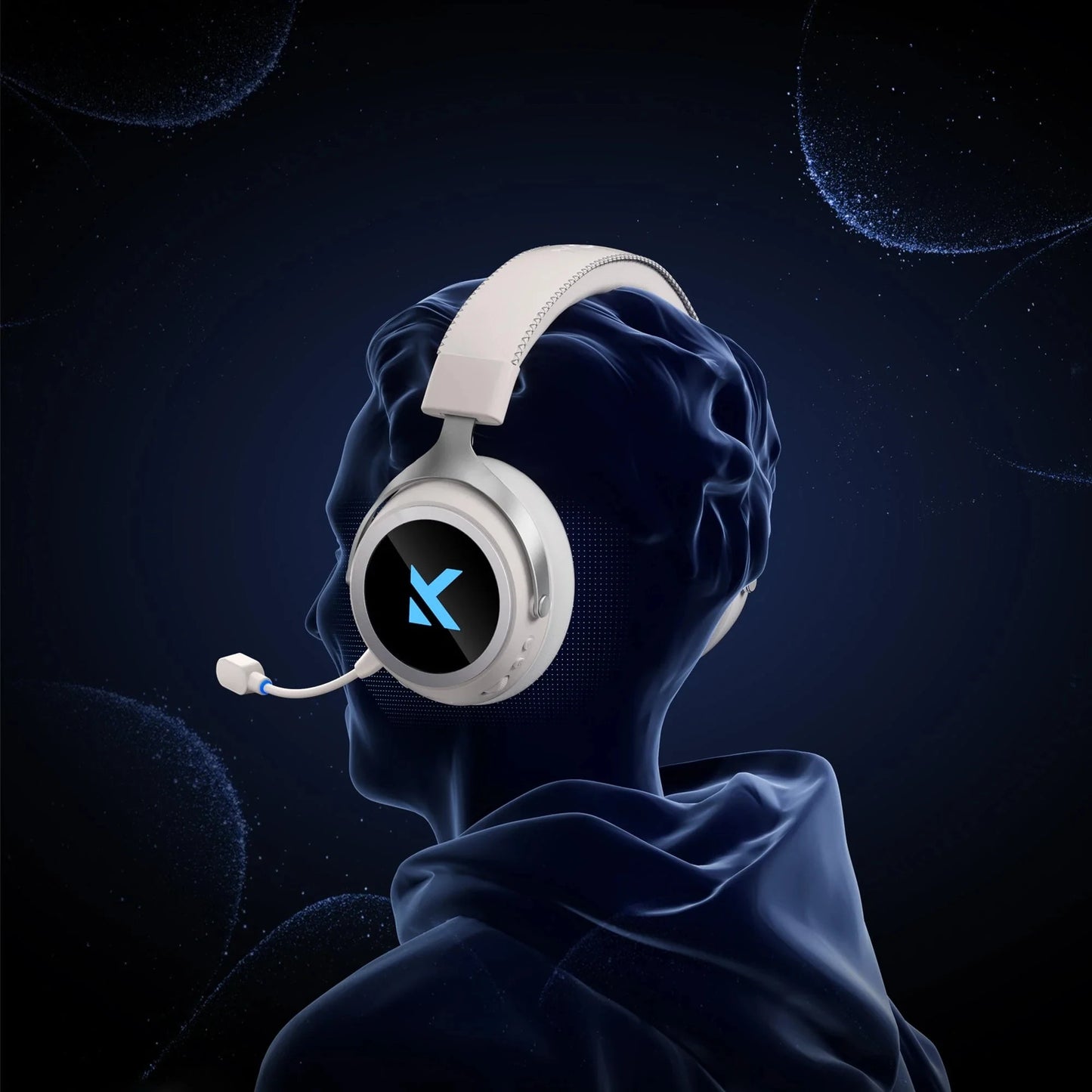 MCHOSE X9 Wireless Headworn Gaming Headset 2.4GHz Bluetooth