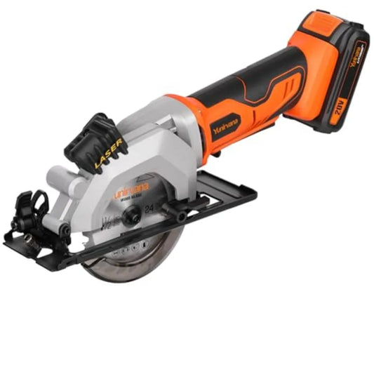 SHXI DC20V Mini Circular Saw Cordless With Laser Rip Guide