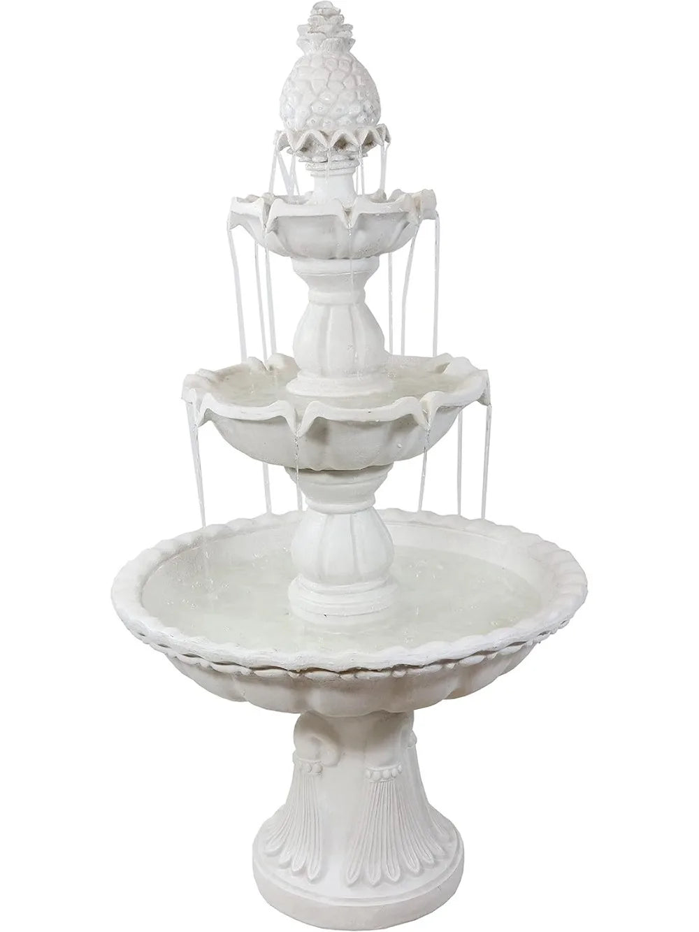 3-Tier Welcome Water Fountain With Pineapple Topper