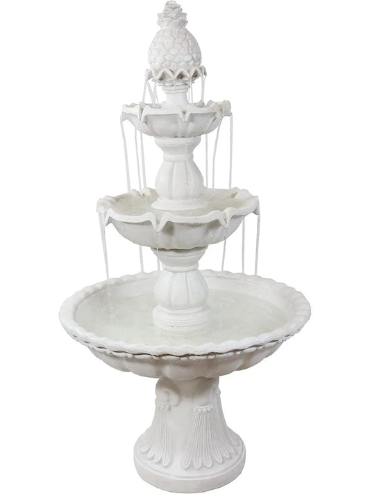 3-Tier Welcome Water Fountain With Pineapple Topper