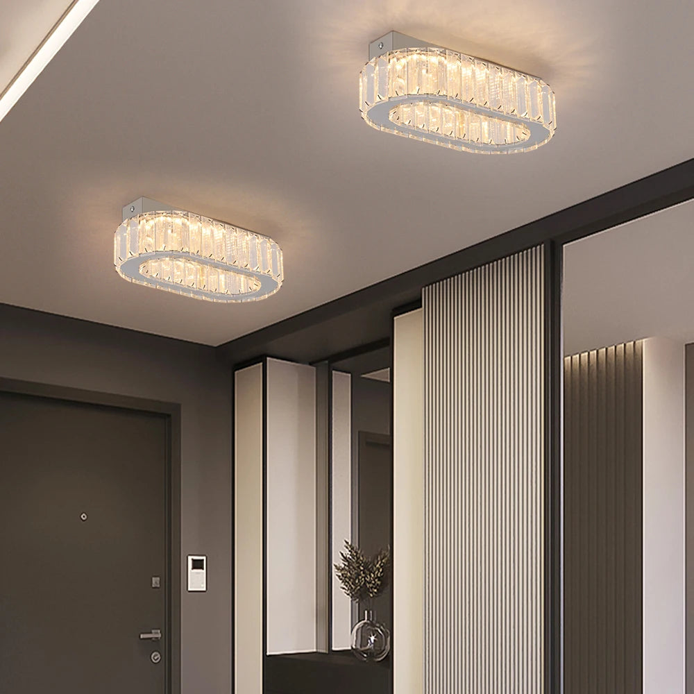 Vinilky Modern Crystal Ceiling Chandelier for Living Room