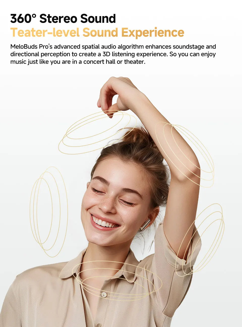 QCY MeloBuds Pro ANC Bluetooth Earbuds With LDAC HiRes