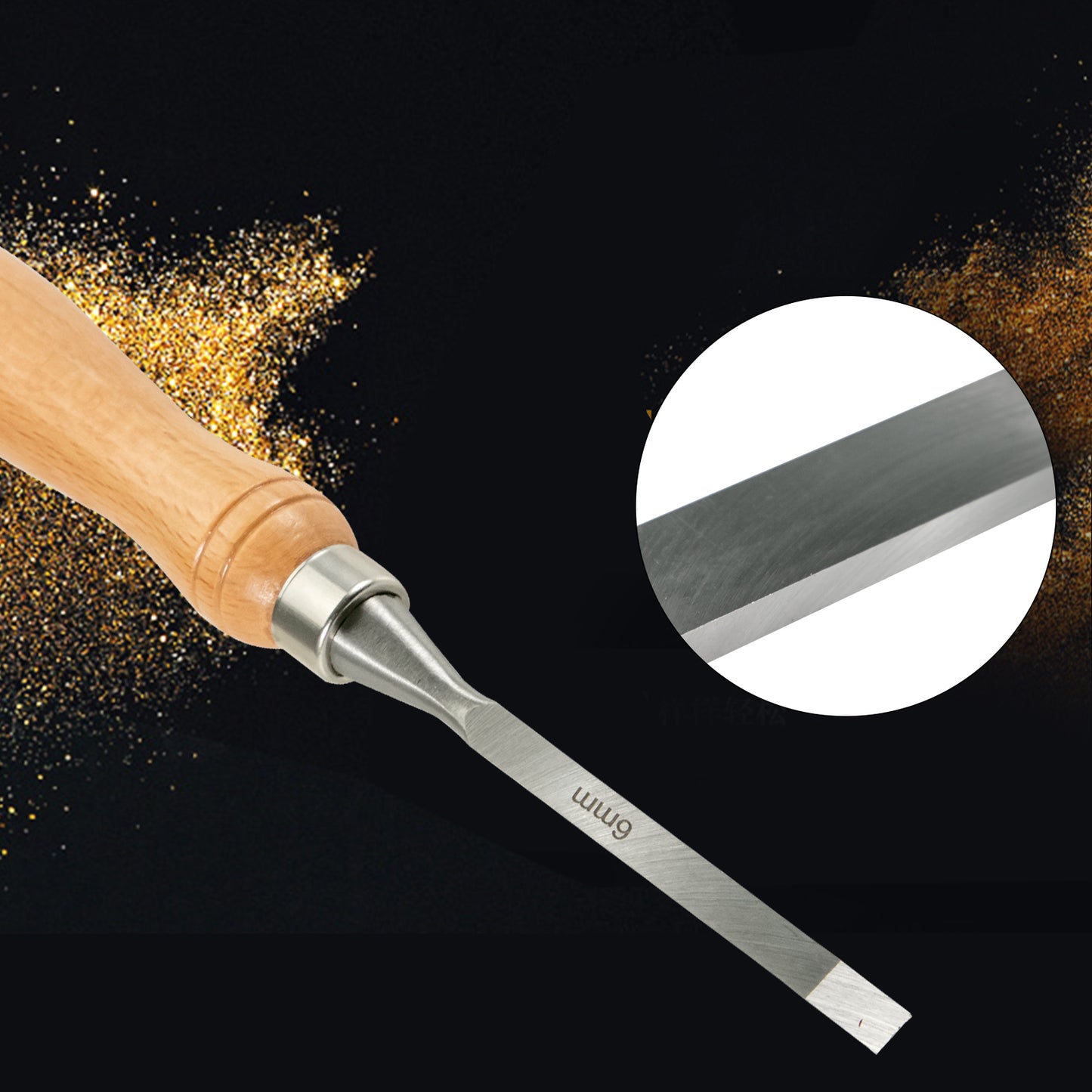 SucceBuy Wood Carving Chisel Set Lathe Gouges For Woodworking