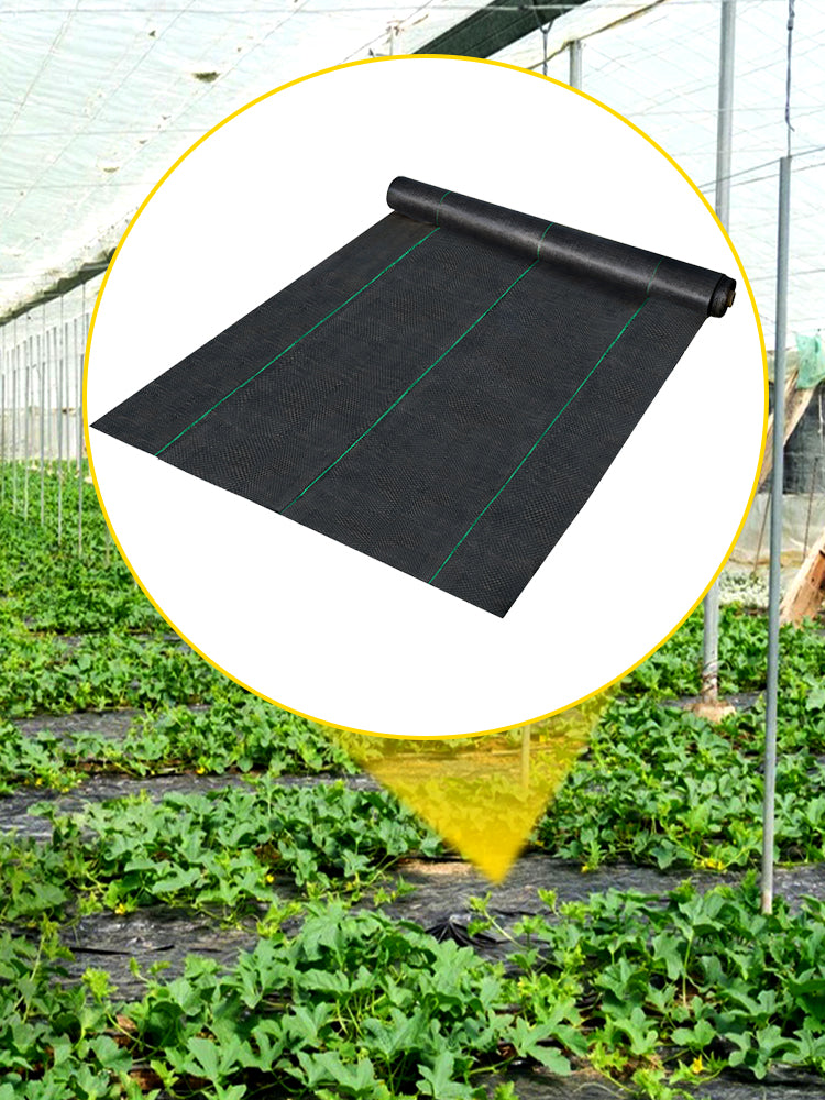 SucceBuy Landscape Fabric Heavy Duty Weed Barrier for Ground Cover